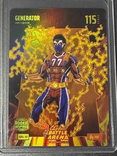 2026 Bo Jackson Battle Arena Generator VJ Edgecombe Fire Grill Variation