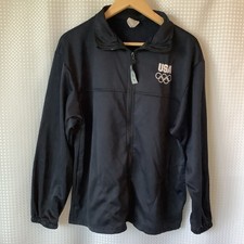United States Olympic Committee Jacket Mens Size Large  90s Made In USA Vintage