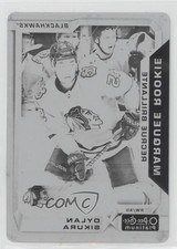 2018-19 O-Pee-Chee Platinum Printing Plate Black 1/1 Dylan Sikura #198 0o5t