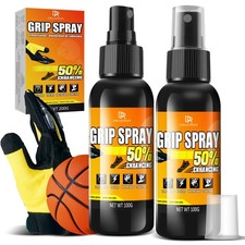 Basketball Shoe Grip Spray 7oz - Anti-Slip Grip Boost for Soles Gear, Tract...