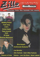 Zillo Musikmagazin 02/1993 Titelstory: Einstürzende Neubauten / Posterbeilage