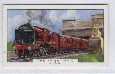 Gallaher Trains of the World 1937 #34 The Irish Mail London-Dublin