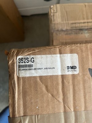 DMP 352S-G X-Larger enclosure - Gray - W/5 SHLVS