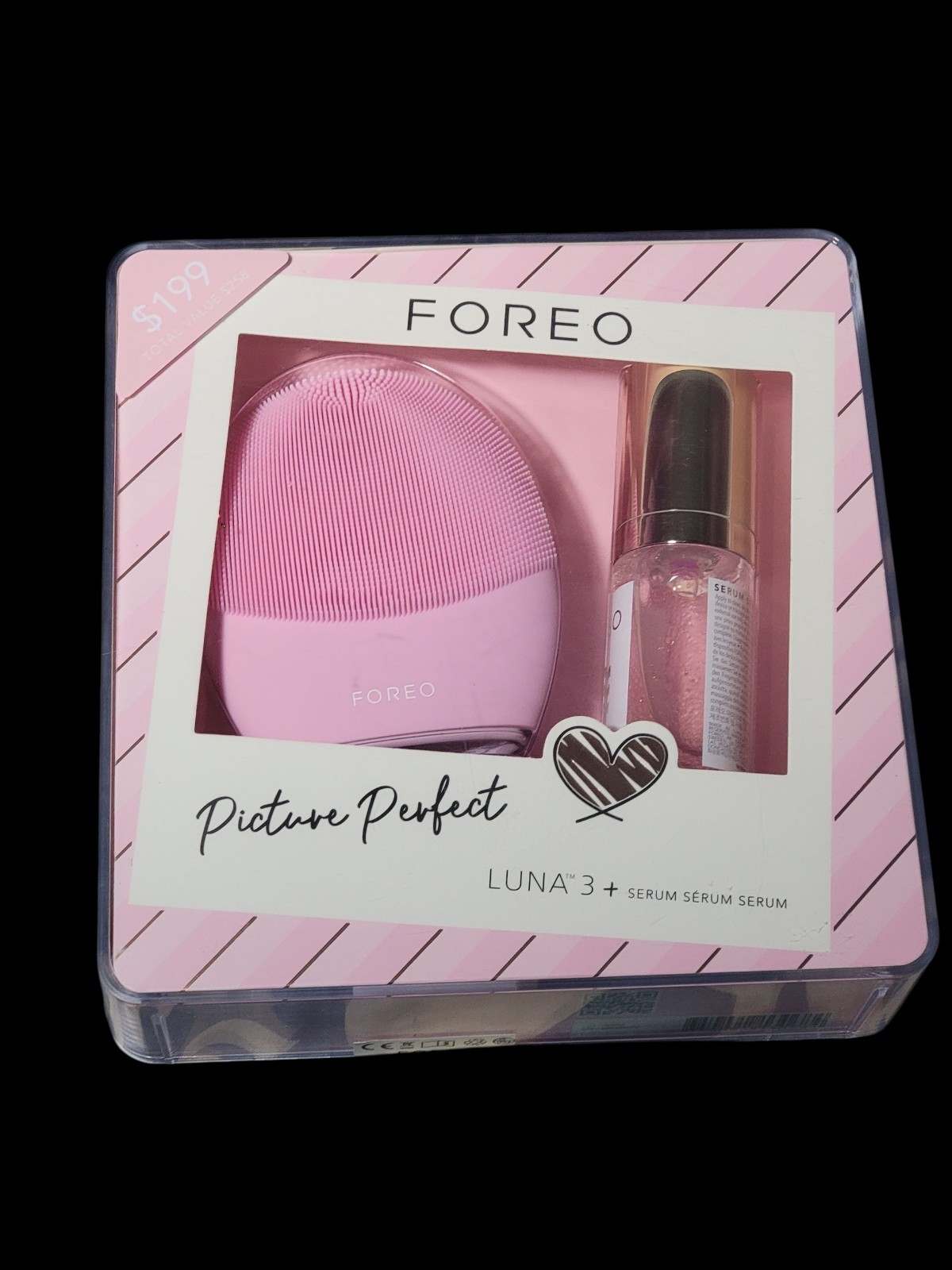 Foreo Luna 3 for normal skin - Pink - sealed Bonus - free serum