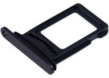 Replacement Dual Sim Card Tray Compatible with iPhone 14 / 14 Plus Midnight