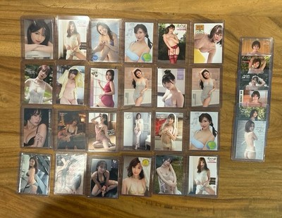 Lot of 30 Japanese Gravure Idol Trading Cards Ayano Sumida & More Set