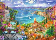 Image of Ravensburger St. Tropez 1000 piece scenic jigsaw puzzle