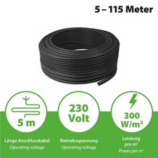 Przewód przeciw zamarzaniu Przewód grzewczy Podwójny otwarty przewód grzewczy Śnieg Lód Odmlekanie 30W / m 