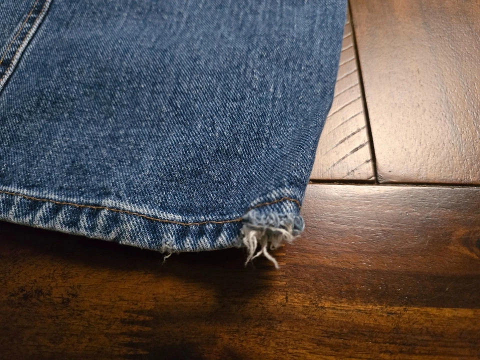 Vintage Marithe Francois Girbaud Denim Jeans Men’s Actual 33x29 Blue Pants 90s - Image 2 of 4