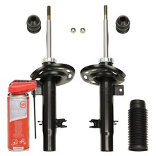 2x Stoßdämpfer + 1x Staubschutzsatz + 1x Multifunktionsöl vorne für PEUGEOT 208