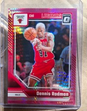 Nba 24/25 Donruss Optic, Dennis Rodman 'Legends' Hyper Pink Prizm/ Bulls