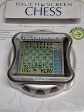 Excalibur Electronics Touch Chess II NIP Handheld Electronic w/Touch Screen.