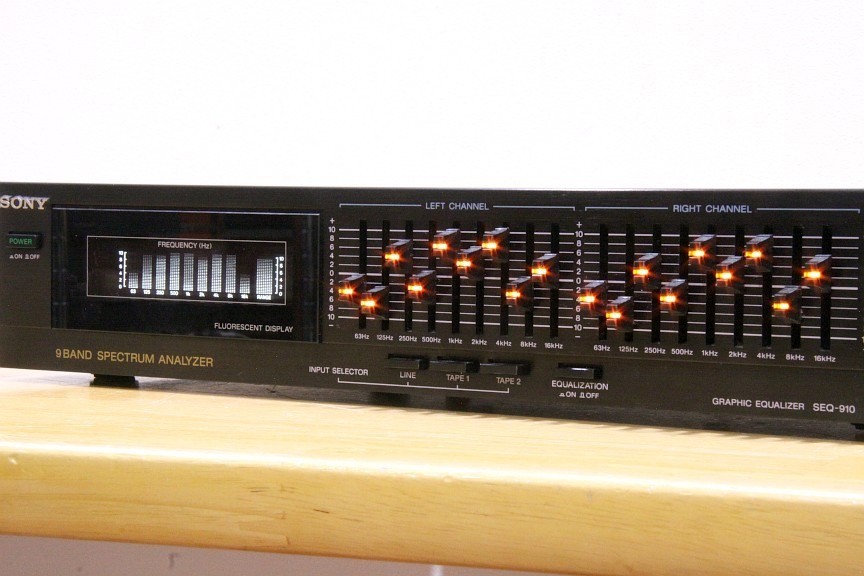 SONY SEQ-910 ステレオグラフィックイコライザー 1985年 日本製 【公式