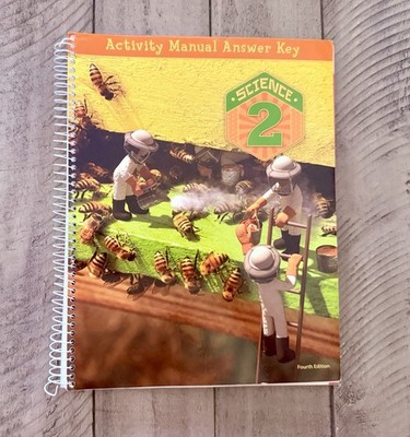 BJU 2nd Grade Science 2 Activity Manual Teacher Answer Key Bob Jones University