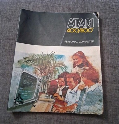 Atari 400/800 BASIC Reference Manual - Original Binder - Vintage Rare 1979