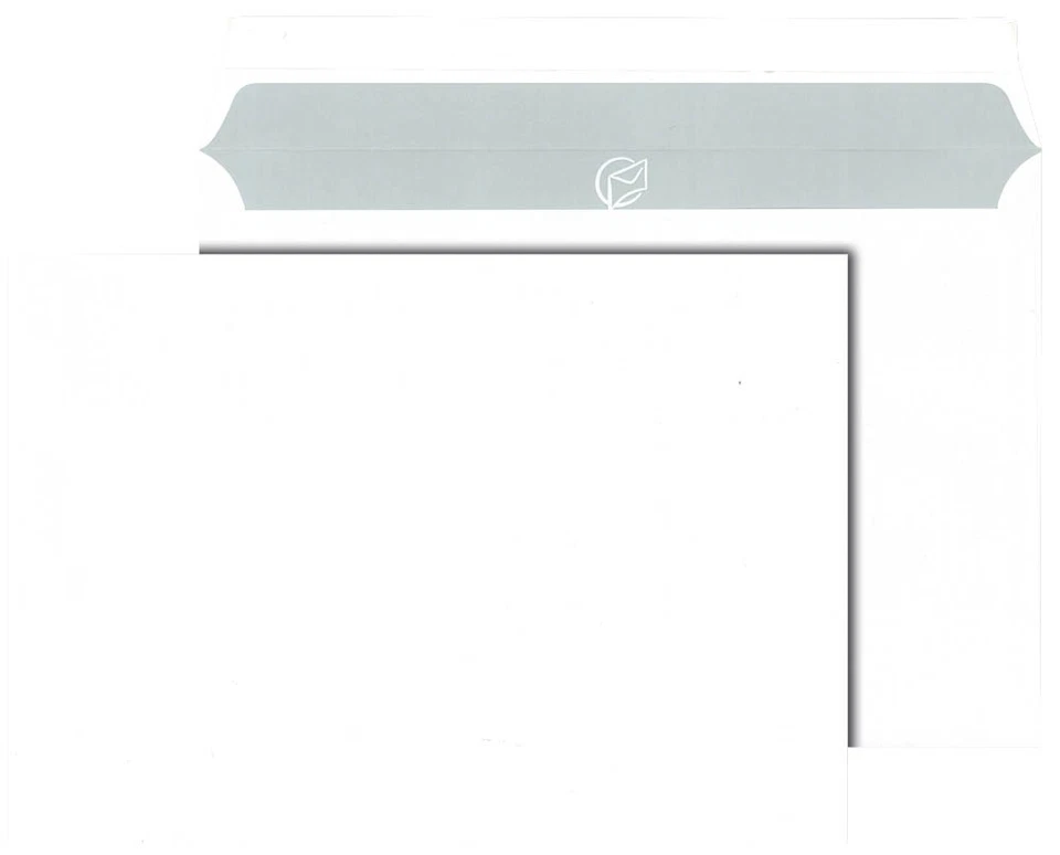 MAILmedia Briefumschläge DIN C5 ohne Fenster weiß haftklebend 500 St.