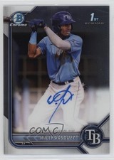 2022 Bowman Chrome Prospect Auto Willy Vasquez #CPA-WVZ Auto 18ne