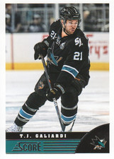 2013-14 Score #431 T.J. Galiardi - HKY