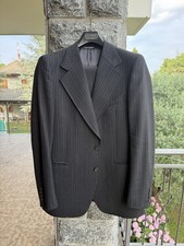 Made in Italy 100% Pure Wool Men's Pinstripe Dress Size M/L