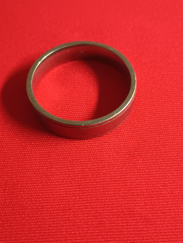 Sterling silver ring size 15