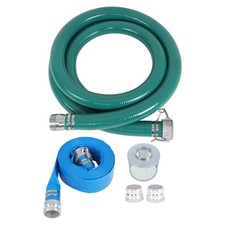 3 inch Suction Hose Pump Kit Includes 65ft Bl...