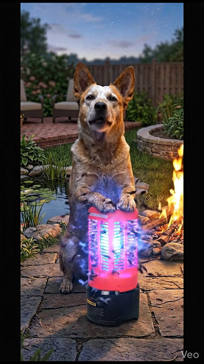 Mellif 20V Cordless Hybrid Mosquito Bug Zapper FOR Milwaukee 18V