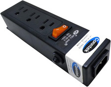 Power Strip 125V 7-1/2-Inch Housing IEC C14 to U.S 3 Prong Power Strip 3 Outl...