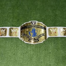 Intercontinental Championship Replica Belt Brass, Gold Plated Leather 4mm zinc