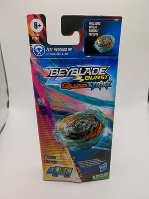 Hasbro Beyblade Burst QuadStrike Twister Zeal Nyddhog N8 Spin