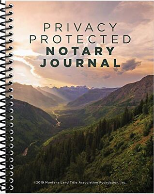 Privacy Notary Journal - All States - 200 Entries with Privacy Guard