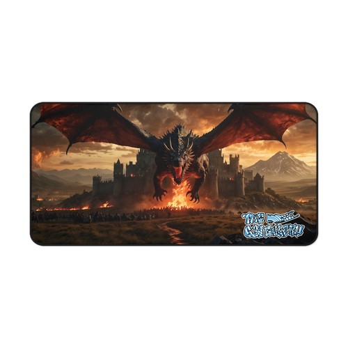 Fantasy Dragon Desk Mat - Epic Gaming Mouse Pad for Streamers and Gamers - Picture 10 of 13