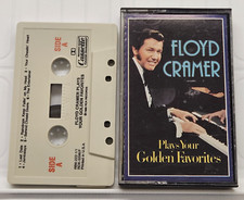 FLOYD CRAMER PLAYS YOUR GOLDEN FAVORITES Cassette, 1985, Reader's Digest