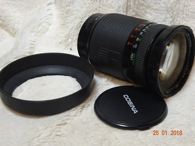 Cosina 28 210mm passend für Sony Alpha DIGITAL Telezoom + Haube + Frontkappe 3,5 5.