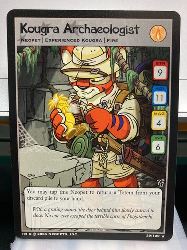 2004 WOTC Neopets MYSTERY ISLAND SET Card /100 - YOU PICK from "Styles" - Picture 28 of 39