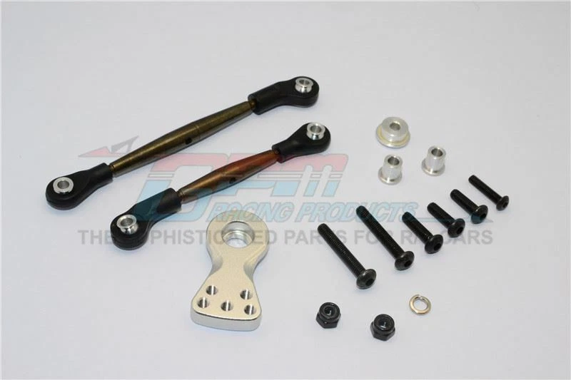 GPM LB160STM STEEL STEERING TIE ROD W/ SERVO HORN For 1/10 TAMIYA LUNCH BOX - Image 2 of 4