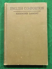 English Composition ~ SIGNED by GROVER TODD, Prohibition Agent for ATF ~ RARE!!!