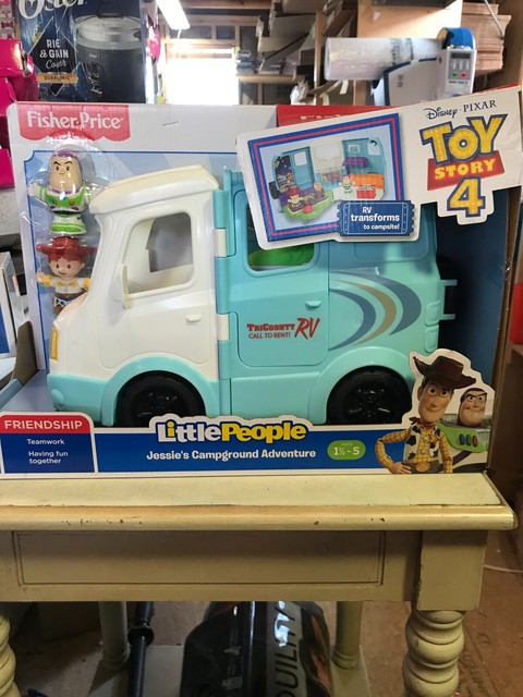 Little People Disney Pixar Toy Story RV with Buzz & Jessie Figures | eBay