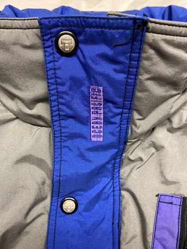 Vintage 90s OP Ocean Pacific Tech Jacket Men's Size M/L Pullover Coat - Picture 3 of 12