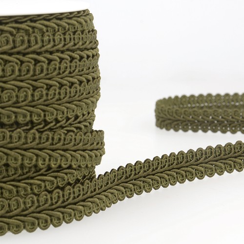 Gimp Braid Scroll Trim Stephanoise 6mm 15mm 38 Colours Upholstery Dress Costume - Picture 47 of 78