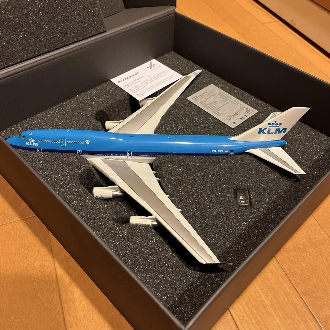 Herpa Wings Premium-Series 1/200 Boeing 747-400 KLM Royal Dutch Airlines Japan