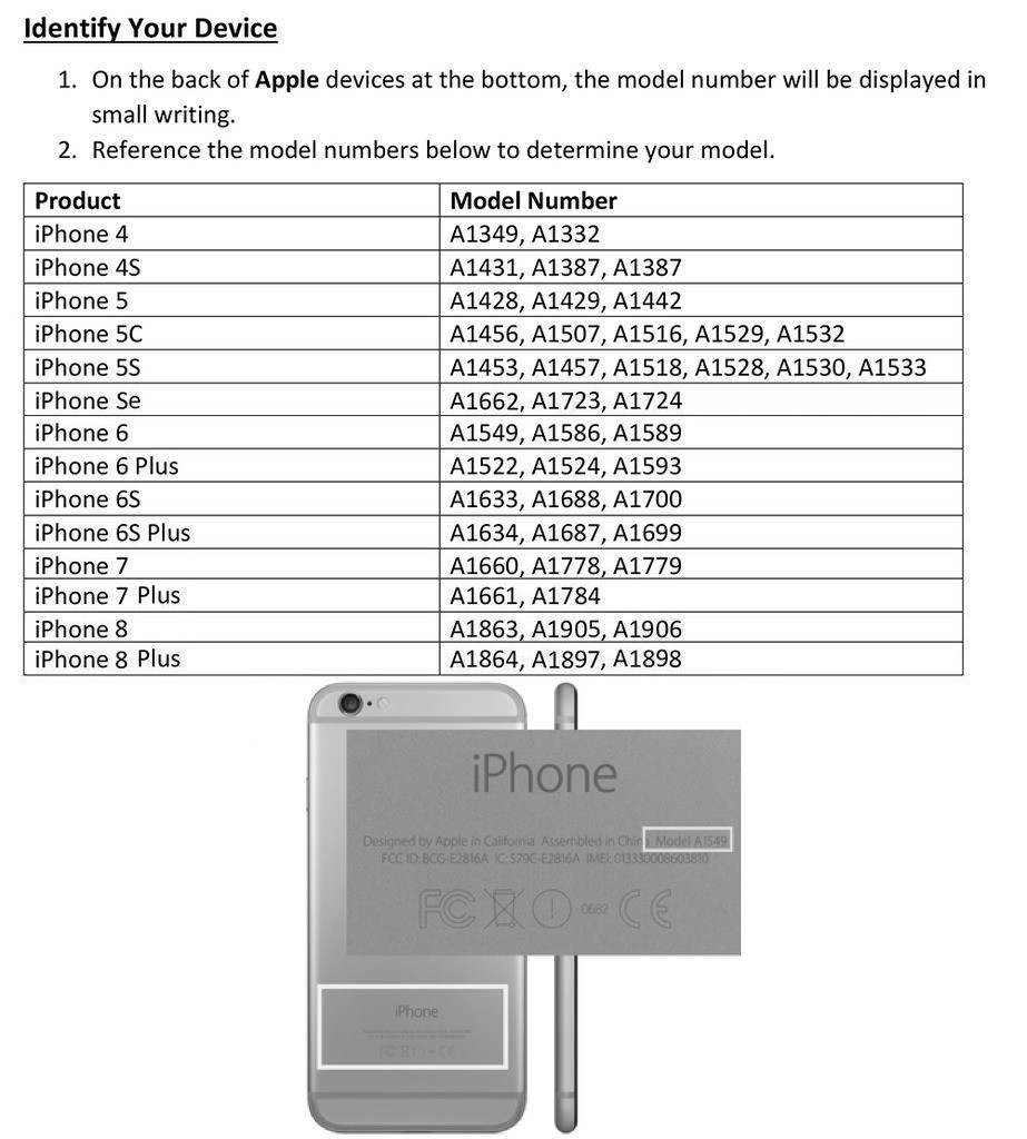 iPhone8　plusアップル　アイホン8プラスApple　取説、箱、シール iPhone 8 Plus Back LCD Shield Plate Replacement Part & Heat