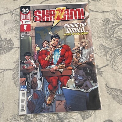 SHAZAM #1 2ND VARIANT DC COMICS (2019) GEOFF JOHNS NM