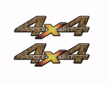 4x4 Grassland Camo Decals Truck Hunting Grass Camouflage Truck Graphics Km030nor