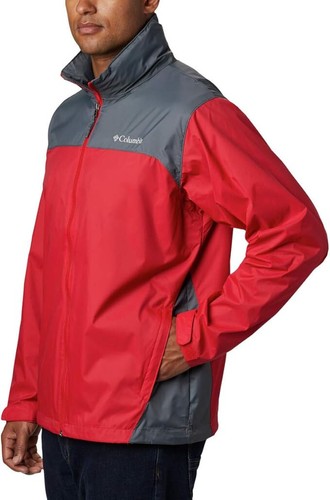 Columbia Men's Glennaker Lake Rain Jacket | Mountain Red | Size-XL. - Picture 3 of 7