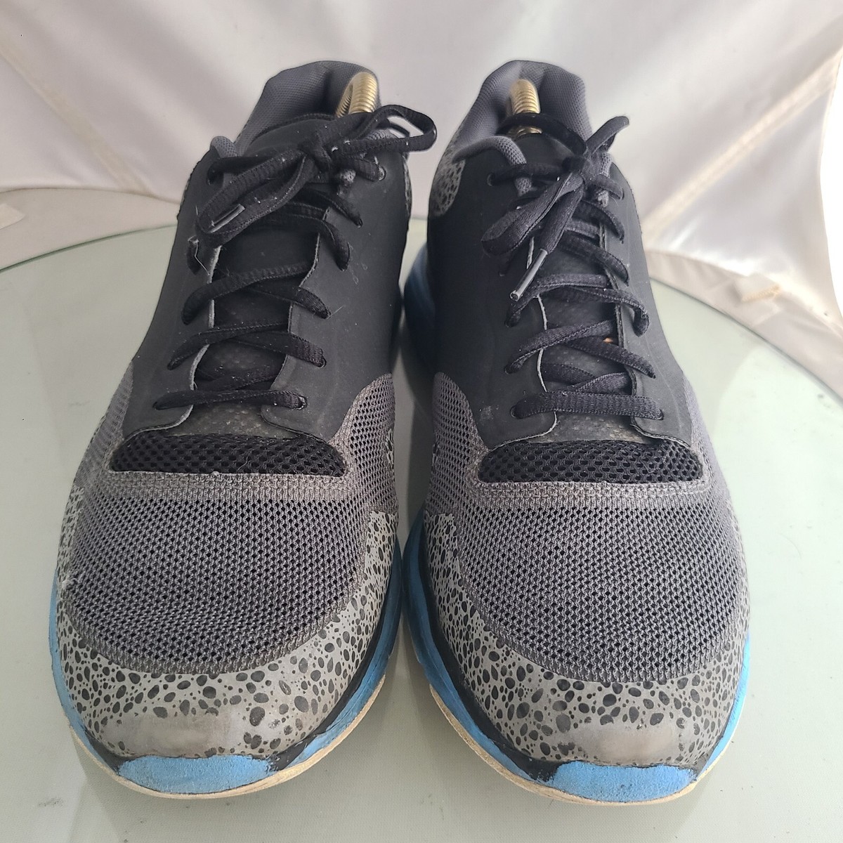 Mens Nike Lunar Safari Blue Glow Athletic Shoes Size: 10 