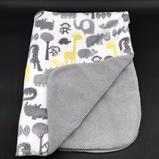 Circo Safari Baby Blanket Jungle Gray Sherpa Rhino Hippo Alligator Target Animal