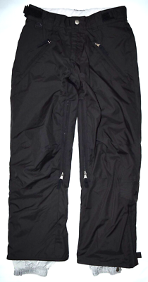 TURBINE BOARDWEAR Siren Charcoal Gray Ski Pants Snowpants 2408