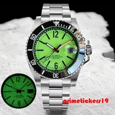 Tandorio Full Lume Dial Sapphire Automatic NH35A Men Watch Stainless Steel Date