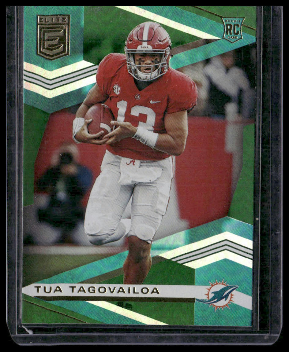 2020 Donruss Elite #101 Tua Tagovailoa Green