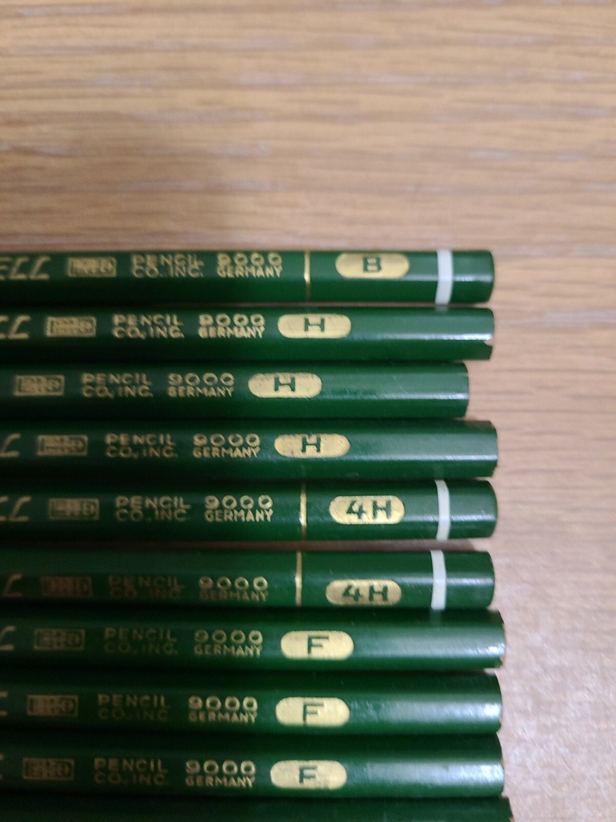 12 VINTAGE A W FABER 